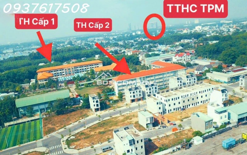 Đất nền 90m2, mặt tiền đường 16m, đối diện trường học, giá cực hấp dẫn.